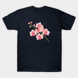 Orchid Mantis, Beautiful Praying Mantis and Orchids T-Shirt